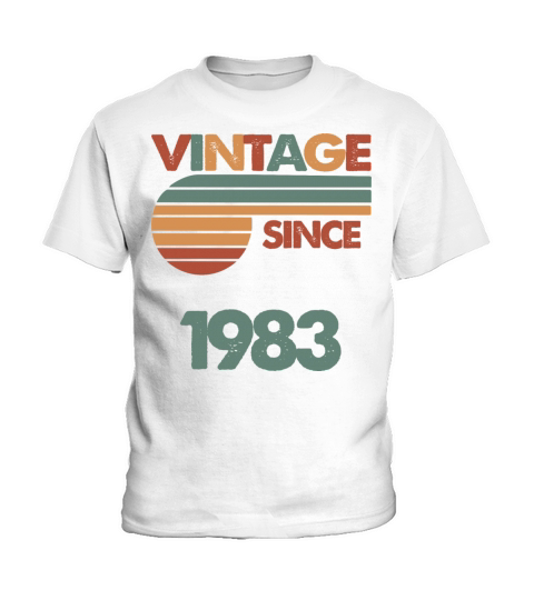 39th Vintage Birthday 1983 Kids T-Shirt