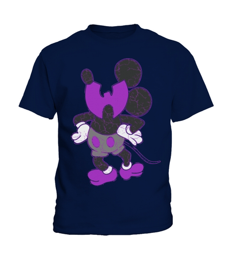 funny for kids animal wutang purple Kids T-Shirt