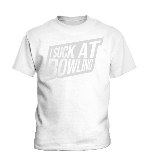 I suck at bowling Kids T-Shirt