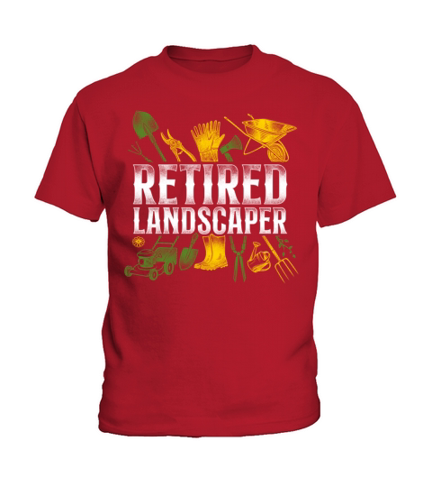 Landscaper Landscaping Landscape Kids T-Shirt