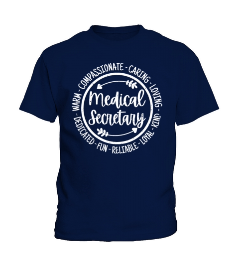 Medical Secretary Doctor Nurse Assistants Vintage Kids T-Shirt