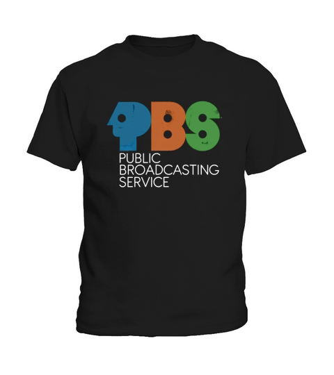 PBS Vintage Logo Distressed Kids T-Shirt