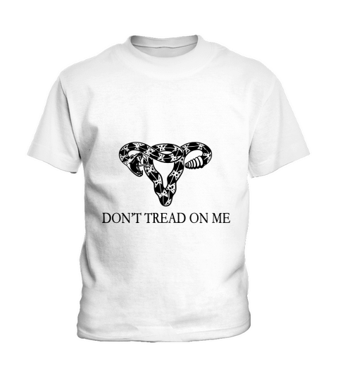 Rattlesnake Uterus Don’t tread on me shirt Kids T-Shirt