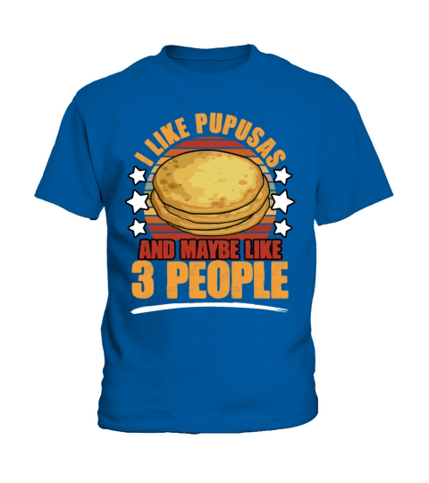 Retro Vintage Pupusas Salvadorenas El Salvador Kids T-Shirt
