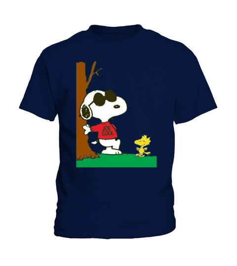 Snoopy Joe Cool And Woodstock T shirt Kids T-Shirt