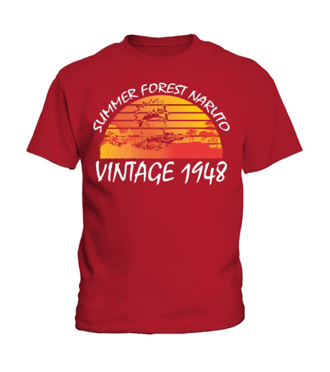 Summer Forest Vintage 1948 Kids T-Shirt