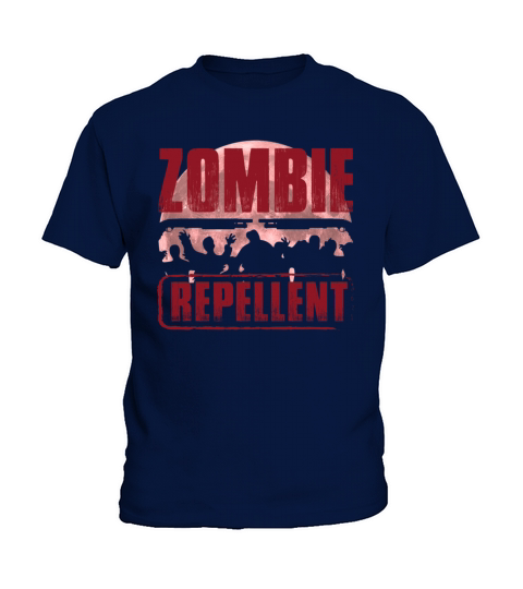 Zombie Repellent For The Coming Zombie Apocalypse Kids T-Shirt