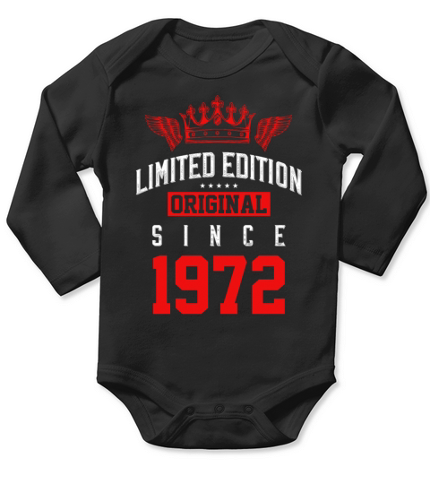 1972 limited edition Long Sleeve Baby One-Piece