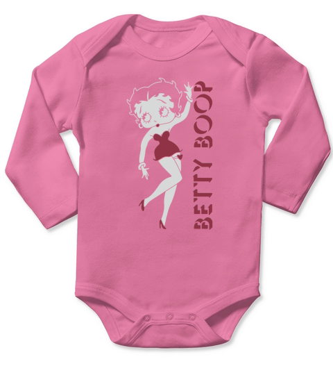 Betty Boop Long Sleeve Baby One-Piece
