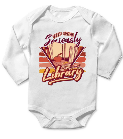 Book Reader Reading Literature Lover Writing Long Sleeve Baby One-Piece