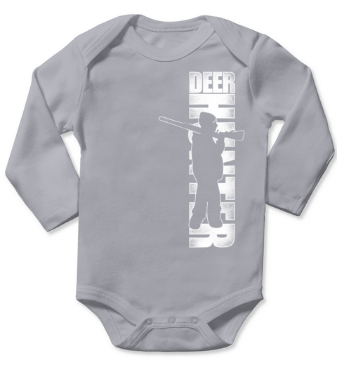 Buck Deer Hunting Hunter Vintage Long Sleeve Baby One-Piece