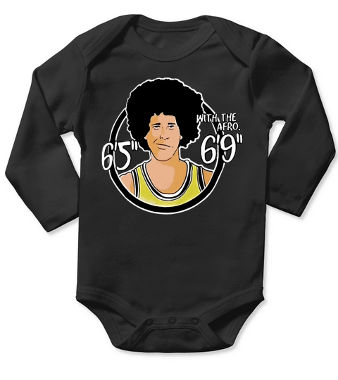 Chevy Chase Fletch with the afro Long Sleeve Baby One-Piece