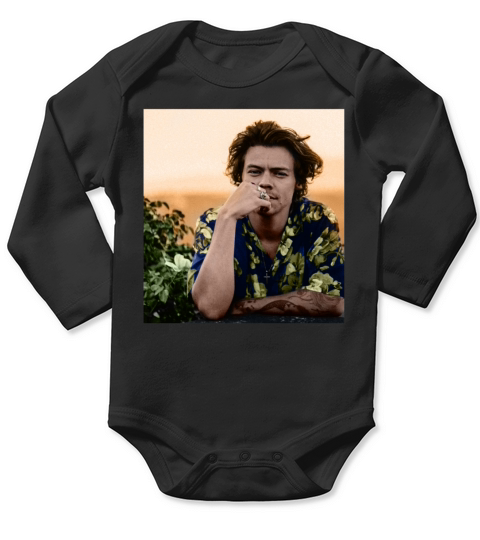 Harry styles Long Sleeve Baby One-Piece
