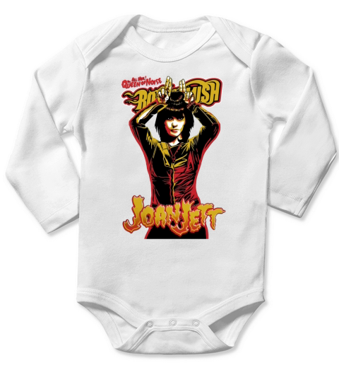 Joan Jett  The Queen Of Noise Tshirt Long Sleeve Baby One-Piece