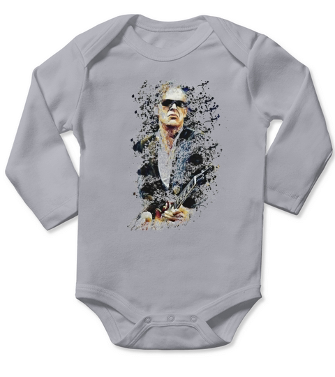 Joe Bonamassa Long Sleeve Baby One-Piece