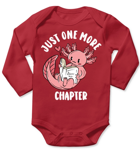 Just One More Chapter I Promise Reading Long Sleeve Baby One-Piece