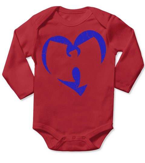 love wutang blue Long Sleeve Baby One-Piece
