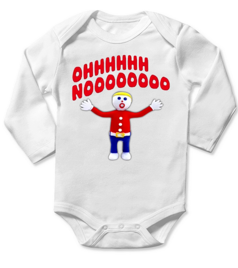 Mr. Bill Oh No Long Sleeve Baby One-Piece