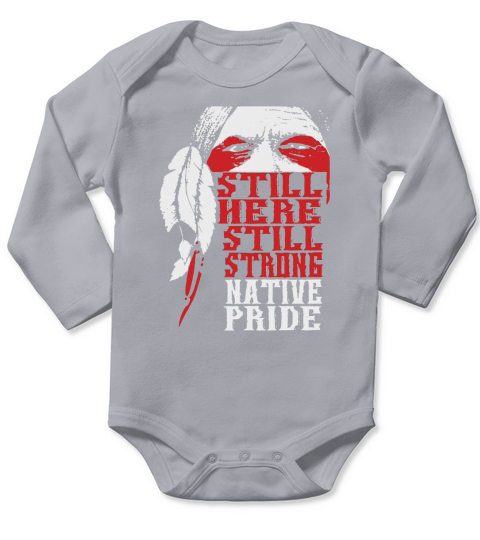Native American Long Sleeve Baby One-Piece