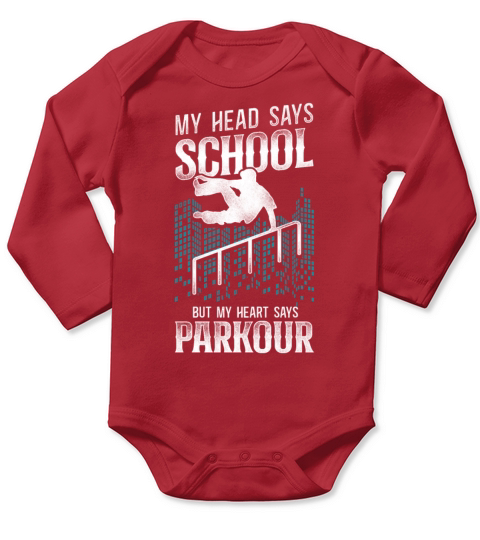 Parkour Free Running Traceur Long Sleeve Baby One-Piece