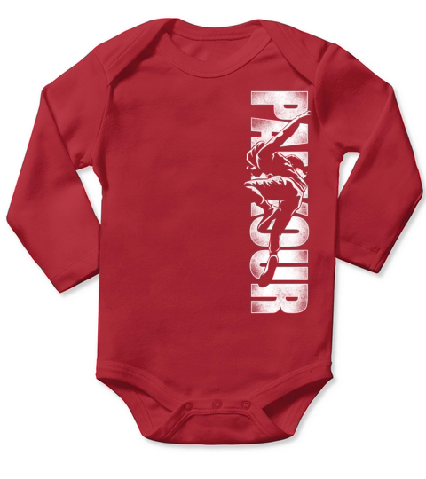 Parkour Free Running Traceur Long Sleeve Baby One-Piece