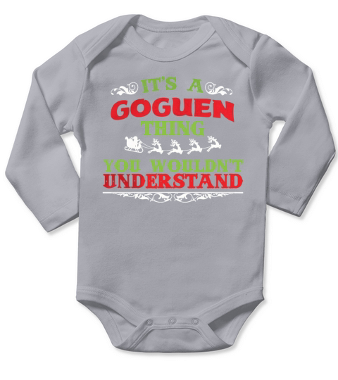 Proud To Be GOGUEN Tshirt Long Sleeve Baby One-Piece