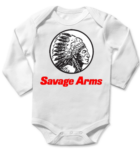 Savage Arms - Coffee Mug (colored) Long Sleeve Baby One-Piece
