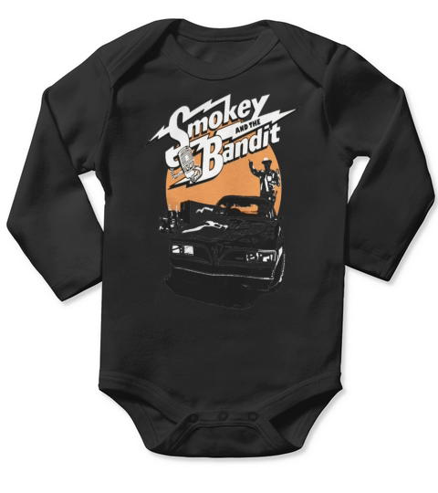 Smokey and the bandit - Aweome comedy movie tee - Mens T-Shirt by American Apparel Long Sleeve Baby One-Piece