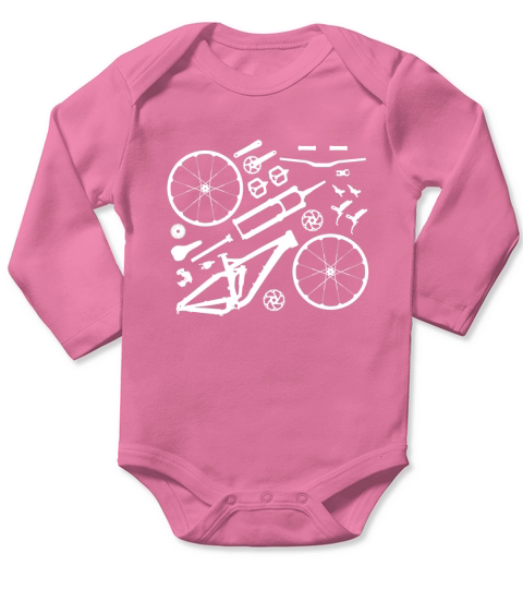 T-shirt VTT avec freeride et vélo de montagne Long Sleeve Baby One-Piece
