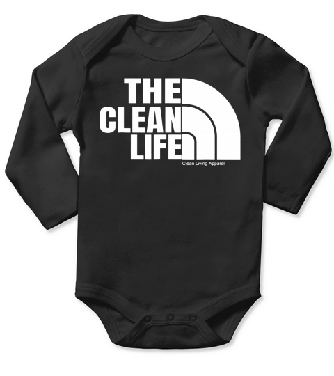 The Clean Life Narcotics Anonymous Long Sleeve Baby One-Piece
