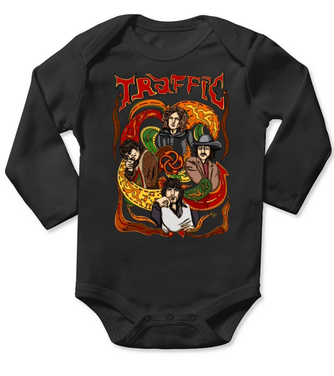Traffic Band Tshirt Long Sleeve Baby One-Piece