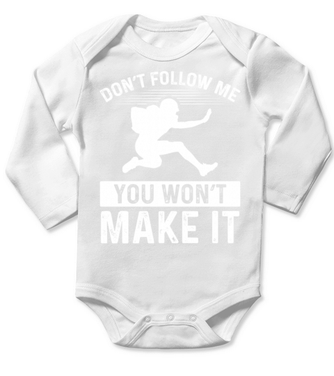 Wide Receiver Gloves Pass Catcher Football Long Sleeve Baby One-Piece