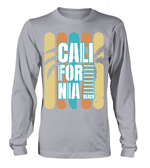 California State Souvenir The Golden State Long sleeved Unisex