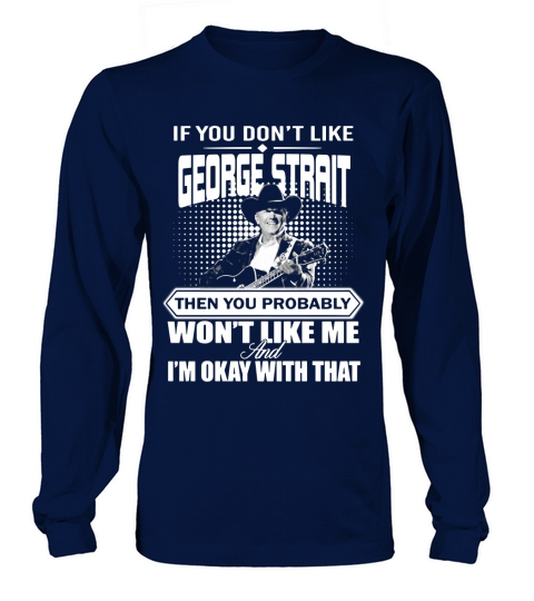 George Strait Long sleeved Unisex