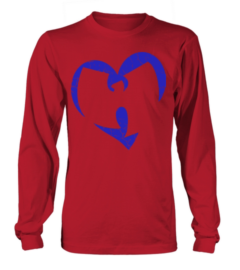 love wutang blue Long sleeved Unisex