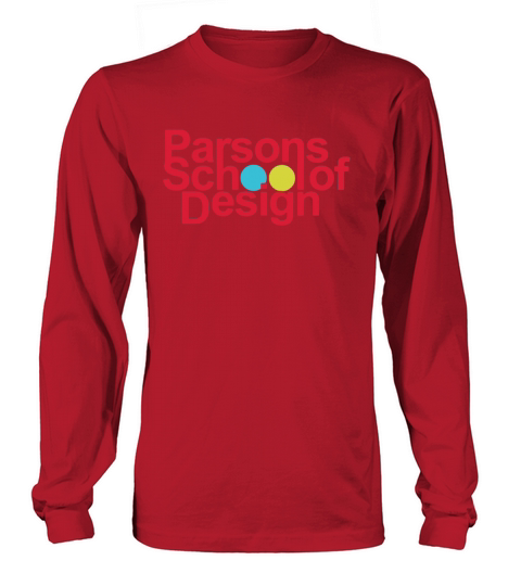 Parsons school of design Long sleeved Unisex