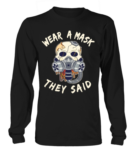 Skull Horror Gasmask gas mask gift Long sleeved Unisex