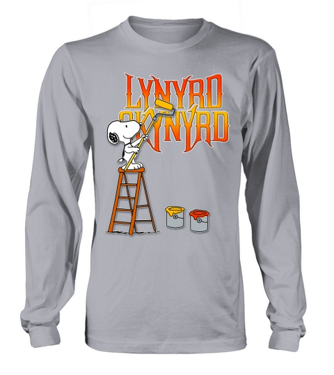 Snoopy drawing Lynyrd Skynyrd - Baby Onesie Long sleeved Unisex