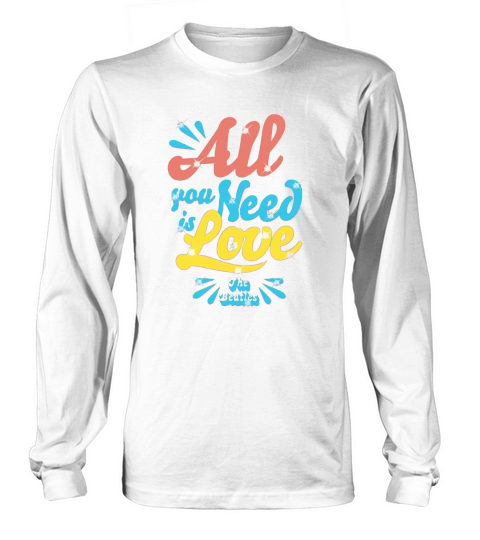 The Beatles All You Need is Love Long sleeved Unisex