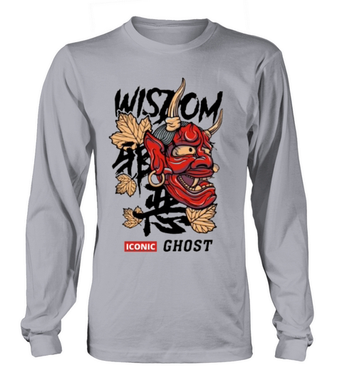 WISDOM GHOST BY ICONIC Long sleeved Unisex