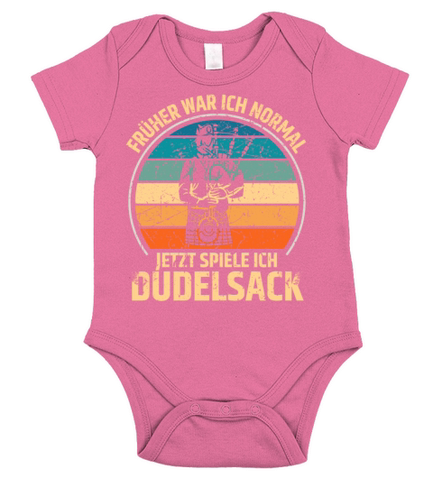 Bagpipe Bagpiper Gift Short Sleeve Baby One-Piece