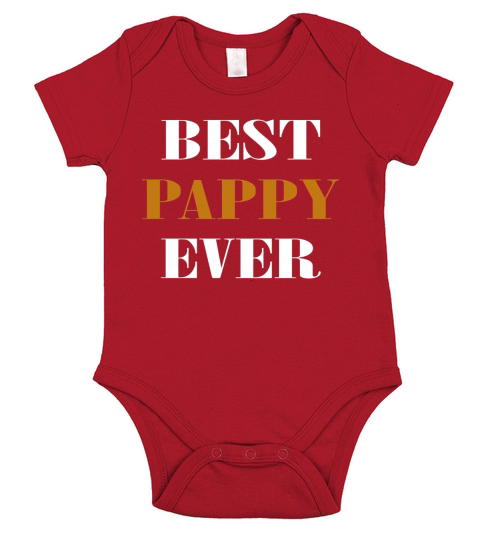 Best Pappy ever Short Sleeve Baby One-Piece
