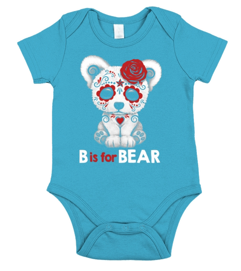 BIS FOR BEAR Short Sleeve Baby One-Piece