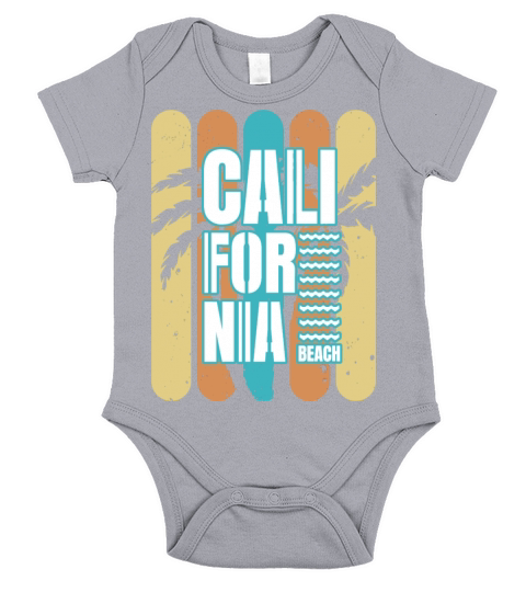 California State Souvenir The Golden State Short Sleeve Baby One-Piece