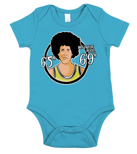 Chevy Chase Fletch with the afro Short Sleeve Baby One-Piece