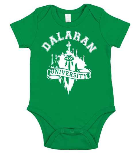 Dalaran University Short Sleeve Baby One-Piece