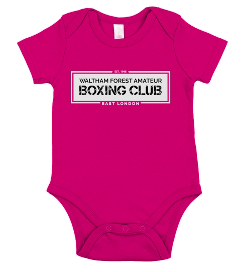 East London Boxing Club Short Sleeve Baby One-Piece