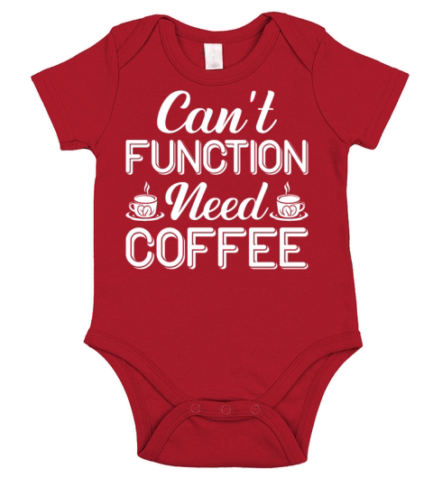 Funny Coffee Love Tee Short Sleeve Baby One-Piece