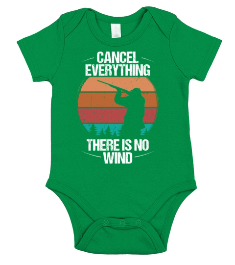 Funny Hunter Vintage There is no Wind Wild Boar Short Sleeve Baby One-Piece
