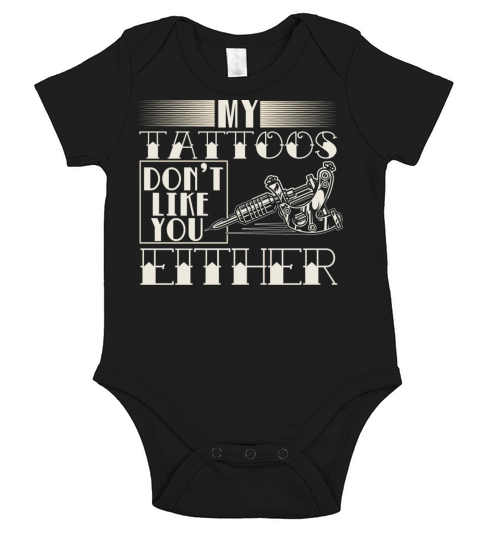 Funny Tattoo Lover Quote Tattoo Artist Tattooist Short Sleeve Baby One-Piece